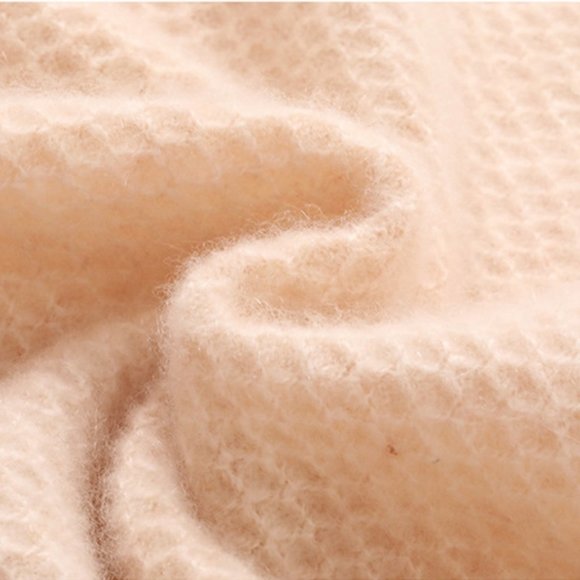 Light Luxury - Women's Half Turtleneck Cashmere Sweater - Picture 8 of 10